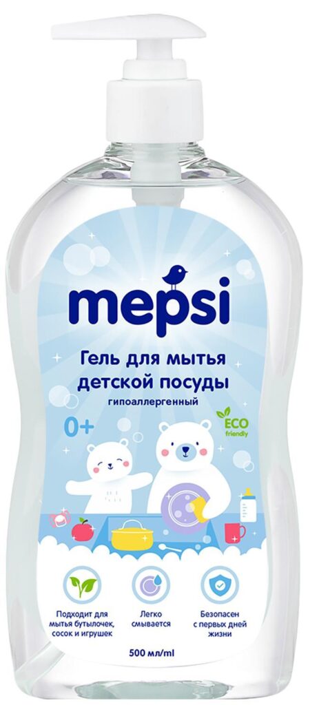 Средство Mepsi для мытья детской посуды 500 мл